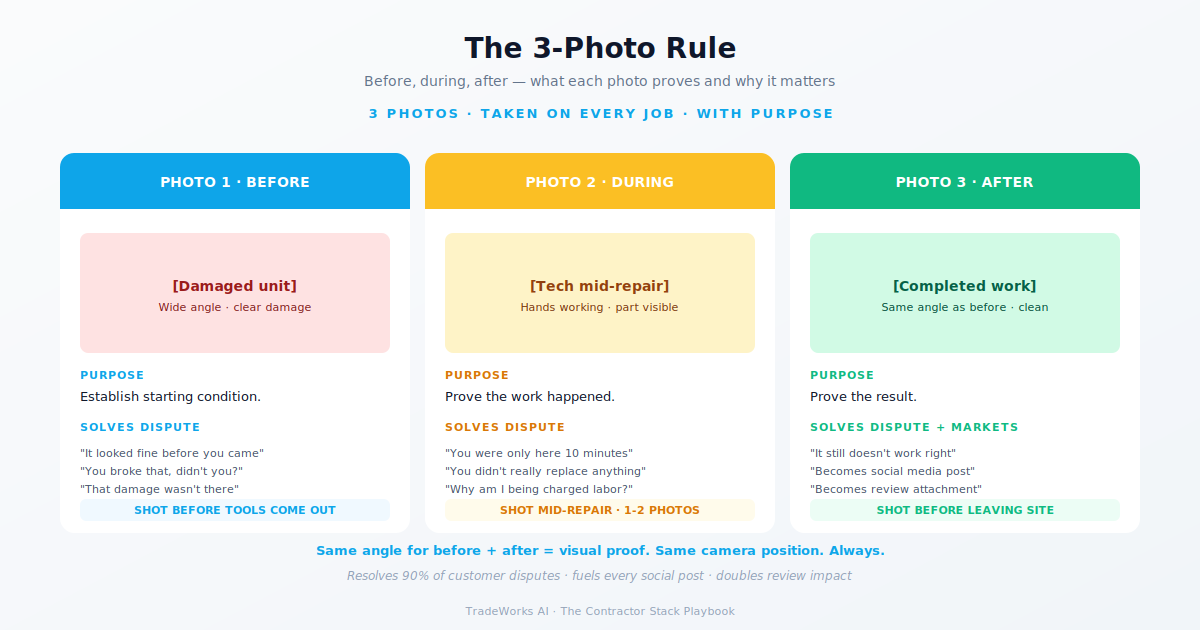 Photo documentation workflow